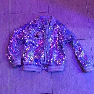 Beautiful Disney frozen sequin jacket
